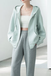 Sea Salt Jersey Hooded Jacket